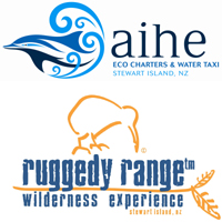  Aihe Eco Charters & Water Taxi and Ruggedy Range logos