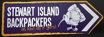 Stewart Island Backpackers logo